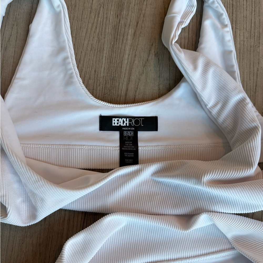 Beach Riot White Bikini Set - Picture 3 of 3